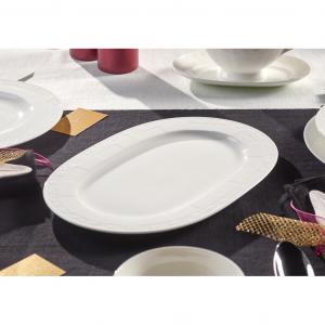 White Pearl Oval platter