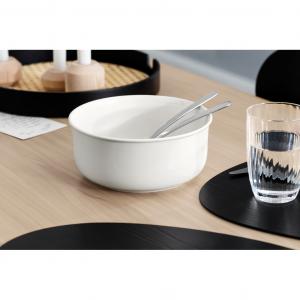Twist White Salad bowl