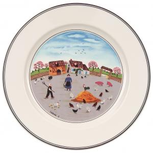 Design Naif Salad plate Poultry farm
