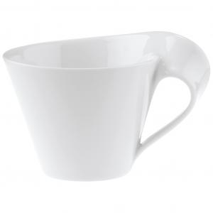 NewWave Caffč White coffee cup