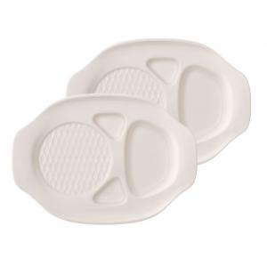 Burger plate set 2 pcs.