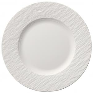 Manufacture Rock blanc Salad plate