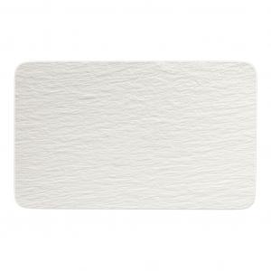 Manufacture Rock blanc Rectangular multifunctional plate
