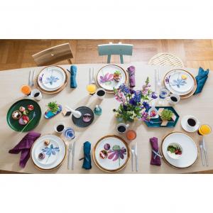 Artesano Flower Art flat plate 27cm