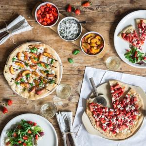Pizza Passion pizza plate set of 2 33x31.5cm