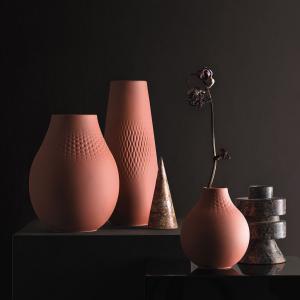 Manufacture Collier terre Vase Carré tall