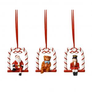 Nostalgic Ornaments hinta fenyődísz 3db-os szett