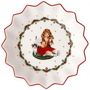 Toy's Fantasy kínáló tálka Gyerek játékkal 16,5cm