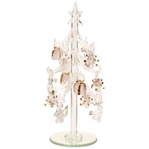 Winter Collage Accessoires Glass Tree with Ornaments