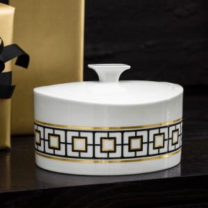 Metrochic Gifts porcelán doboz 15x13x10cm