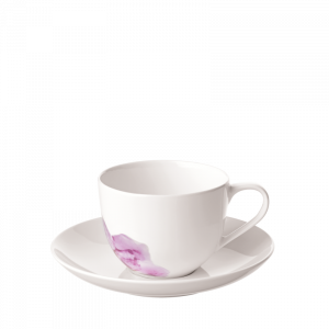 Rose Garden kávés/teás csésze és fehér alj