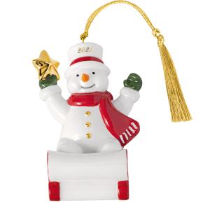 Christmas Classics fenyődísz hóember 2025