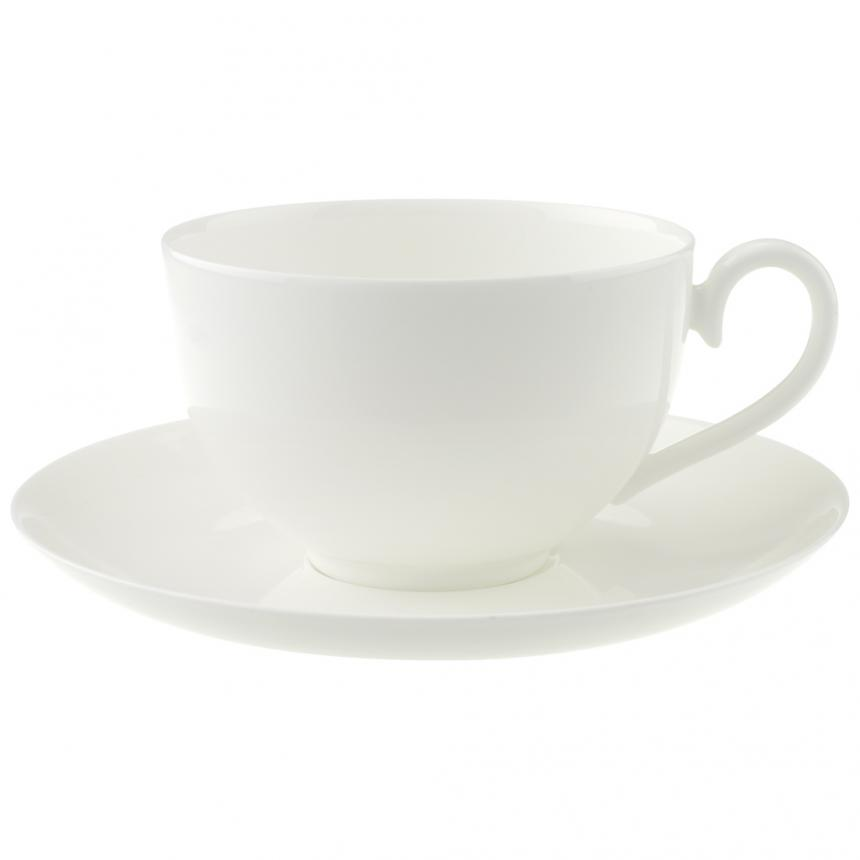 Wh.coffee cup&saucer2pcs.