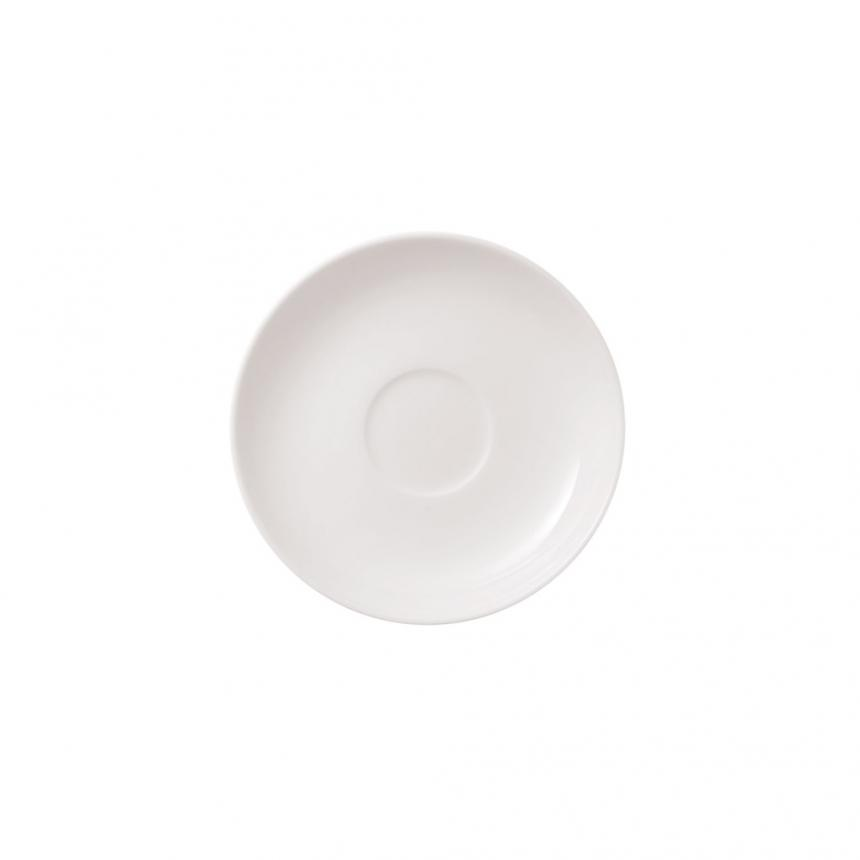 Twist White Saucer espresso cup