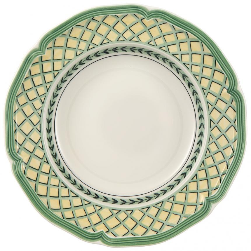 French Garden Orange Deep plate