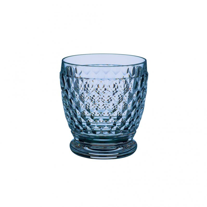 Boston Coloured whiskys pohár kék 0,33l