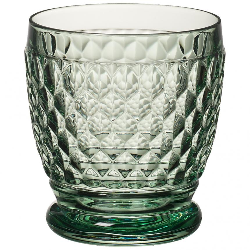 Boston Coloured whiskys pohár zöld 0,33l