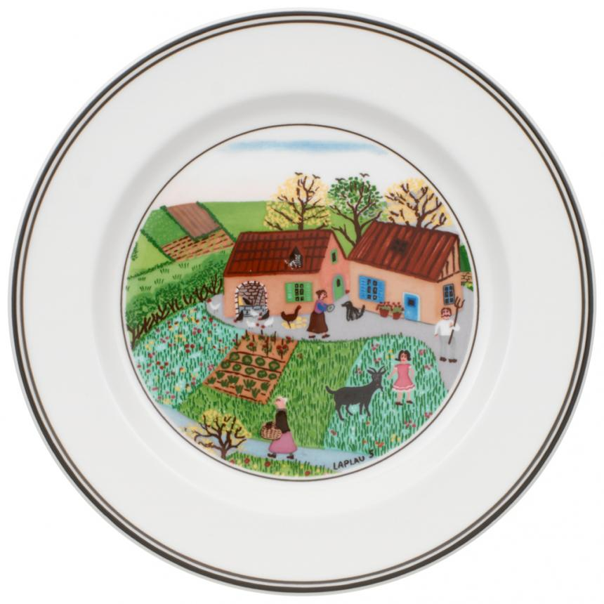Design Naif Bread & butter plate Farm