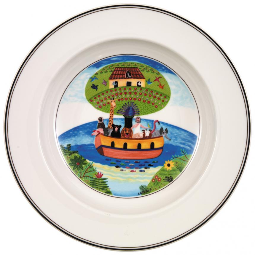 Design Naif Deep plate Noah's ark