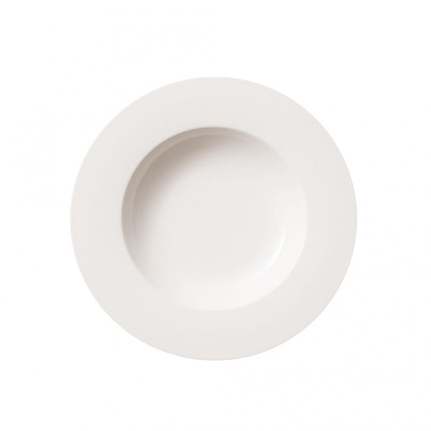 Twist White Deep plate