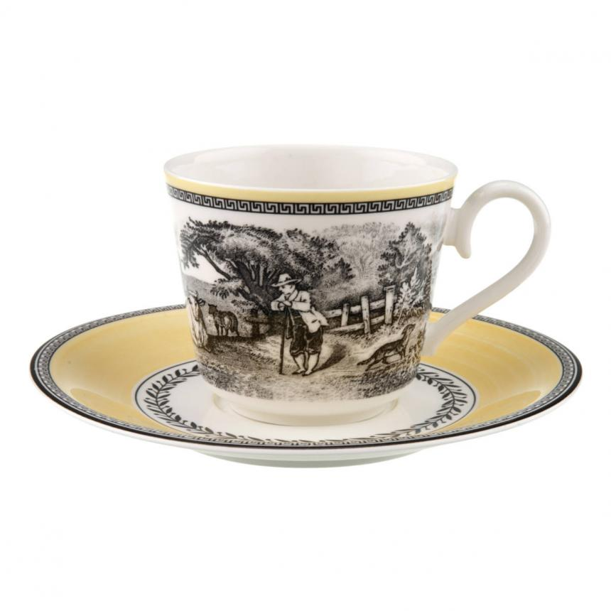 Breakfast cup&saucer 2pcs