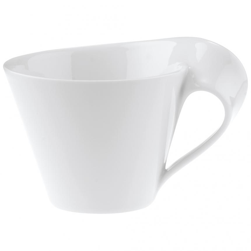 NewWave Caffč White coffee cup