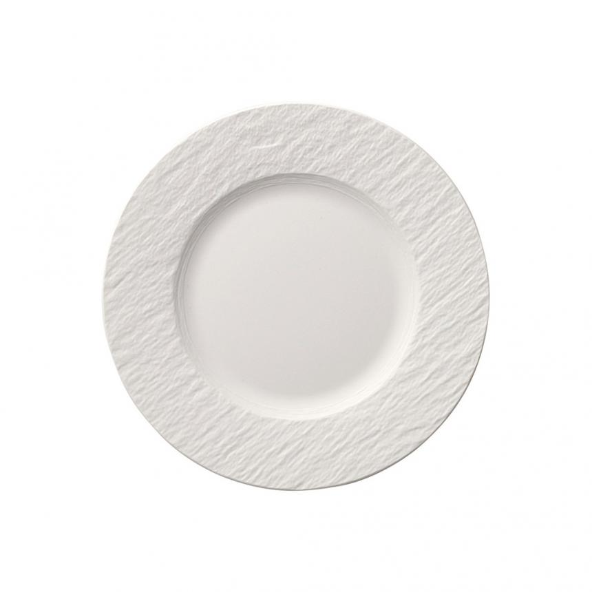 Manufacture Rock blanc Salad plate