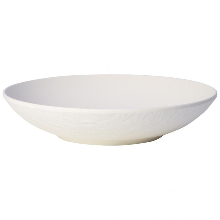 Manufacture Rock blanc Bowl flat