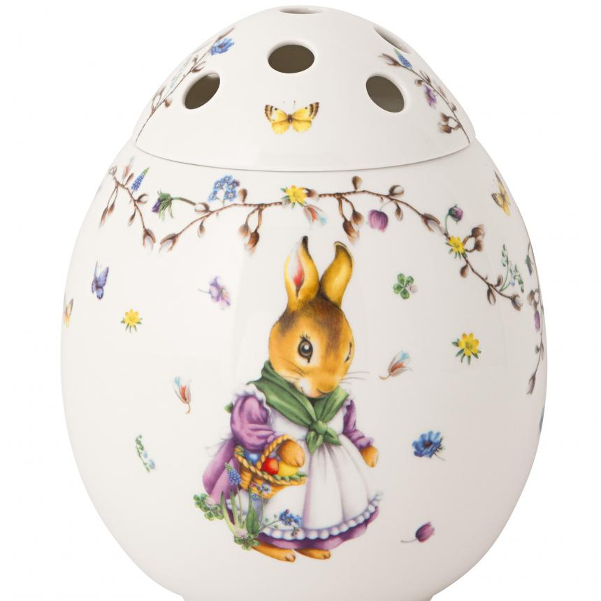 Spring Fantasy Egg vase, Emma and Paul