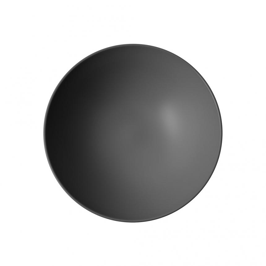Iconic bowl black 21.5x6.5cm 0.62l