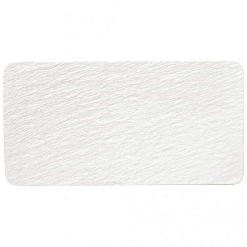 Manufacture Rock Blanc szervírozó tányér 35x18cm