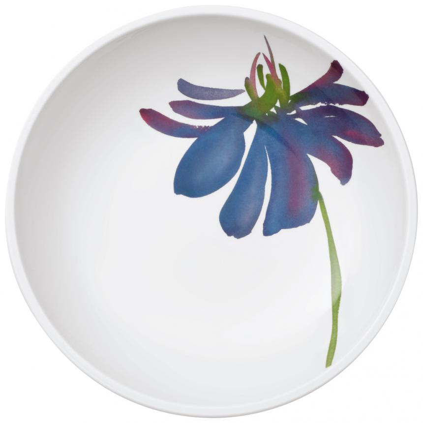 Artesano Flower Art flat bowl 24cm