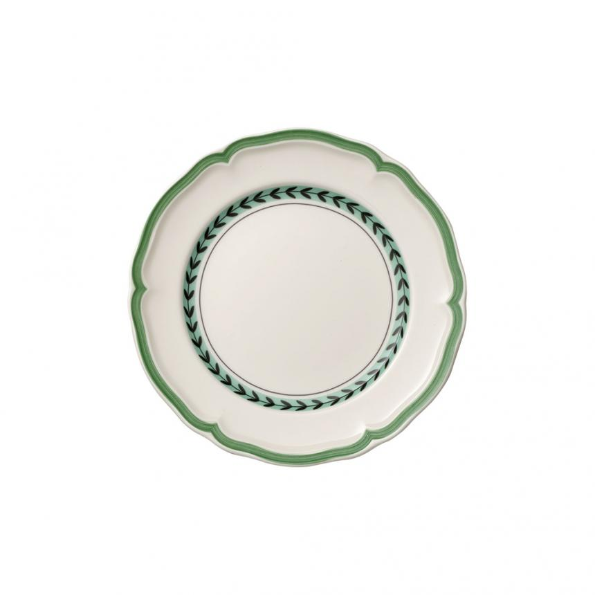 French Garden Green Line dessert plate 21cm