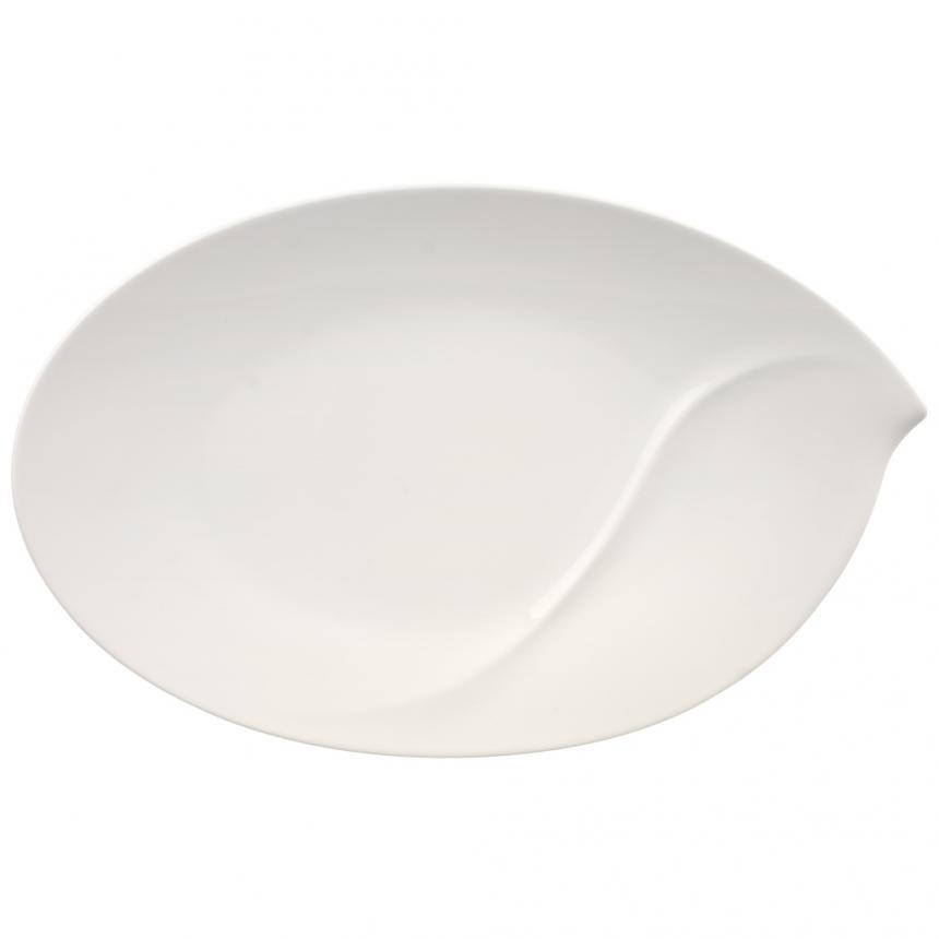 Flow Oval platter 47cm