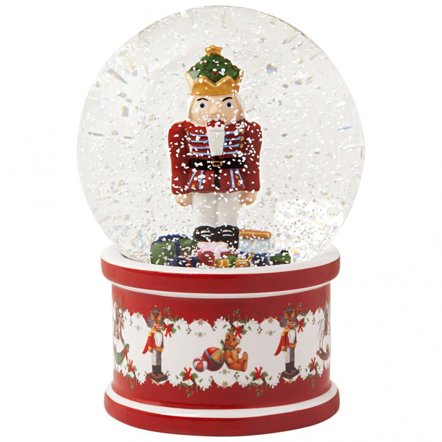 Christmas Toys hógömb Diótörő 13x17cm