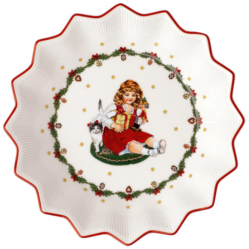 Toy's Fantasy kínáló tálka Gyerek játékkal 16,5cm