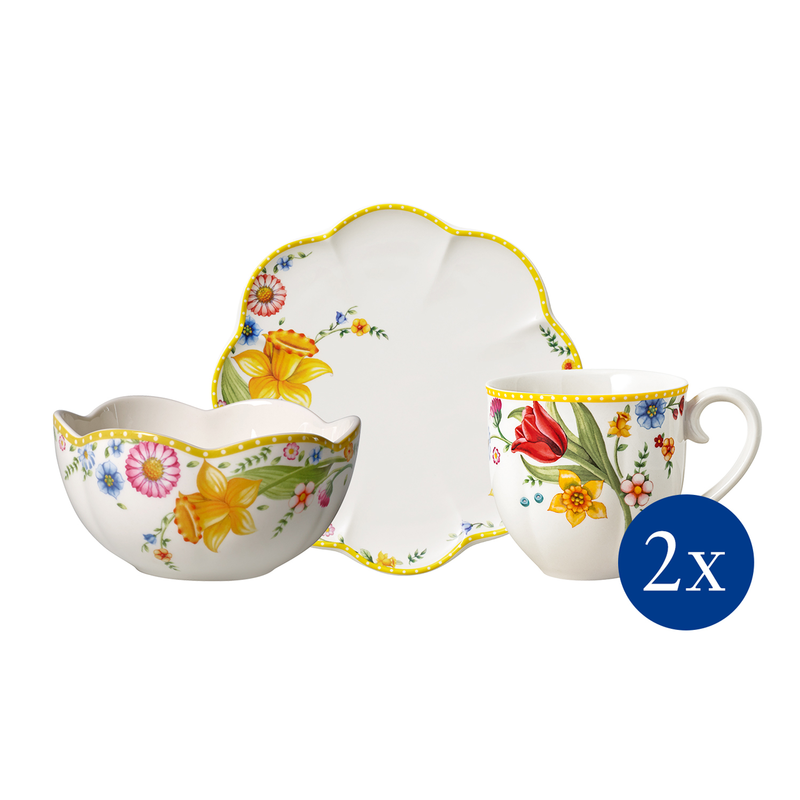 Spring Awakening Breakfast for 2, 6pcs.