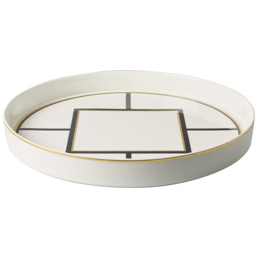 Metrochic Gifts porcelán tálca 33cm