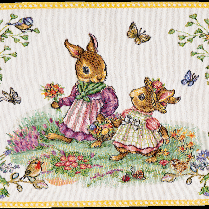 Spring Fantasy Gobelin Placemat Flower Meadow