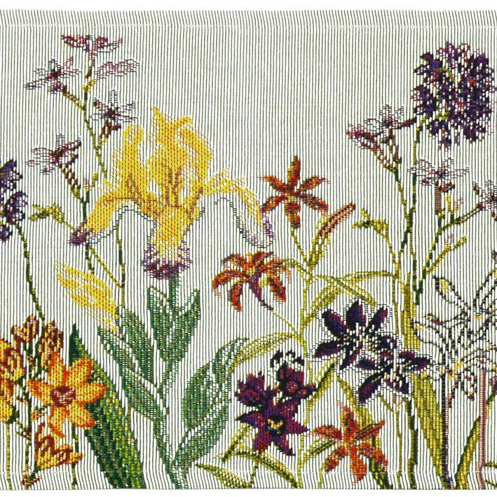 Flowery table runner 20x96cm