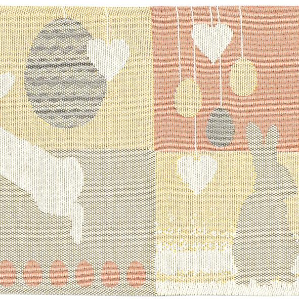 Happy Easter table runner 20x96cm