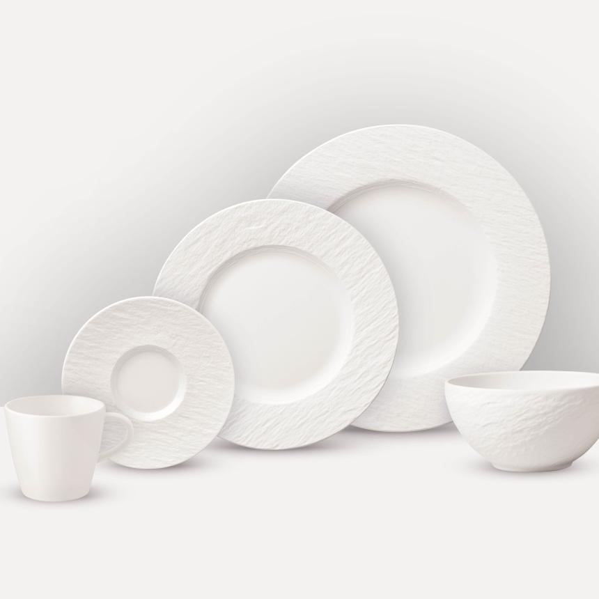 Manufacture Rock blanc Set, 20 pieces