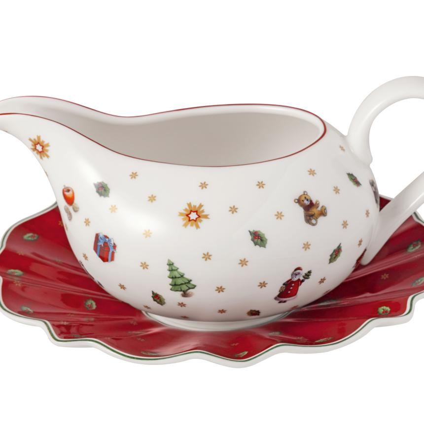 Toy's Delight sauce boat and saucer