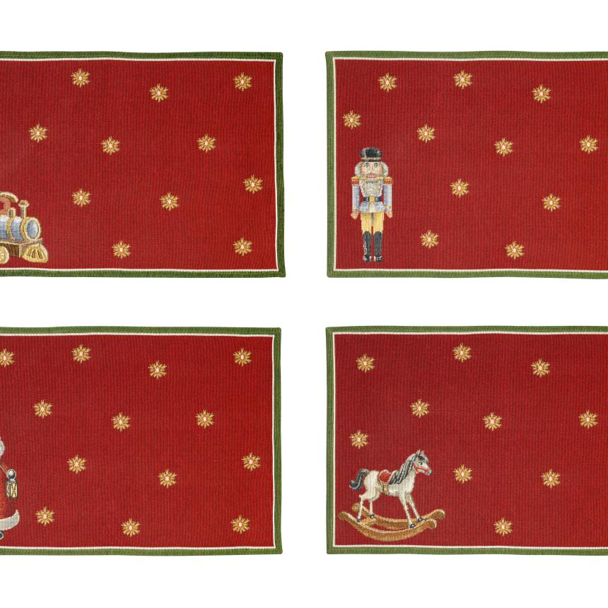 Toy's Delight Anniversary tányéralátét 4db-os szett