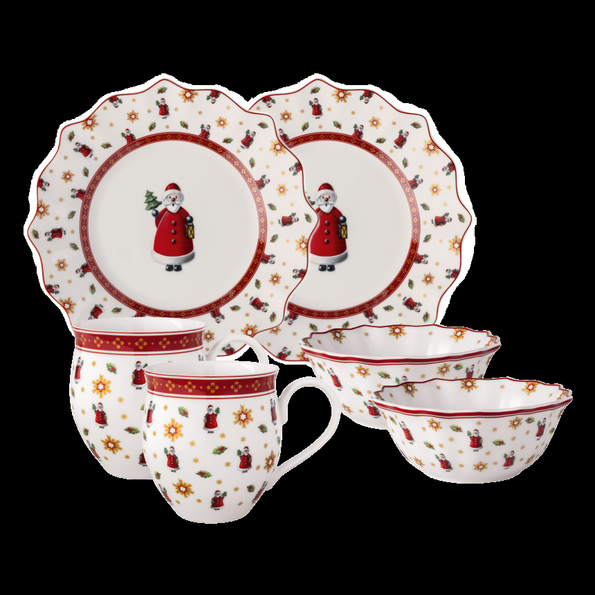 Toy's Delight reggeliző szett télapós 6db-os