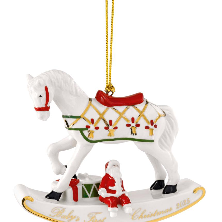 Christmas Classics fenyődísz hintaló 2025